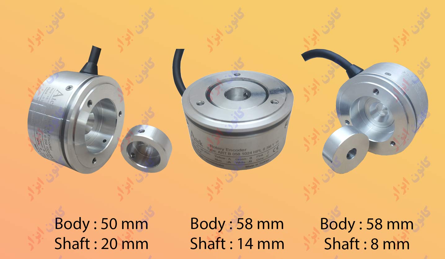 روتاری انکودر کنتاکت لس 1024 پالس