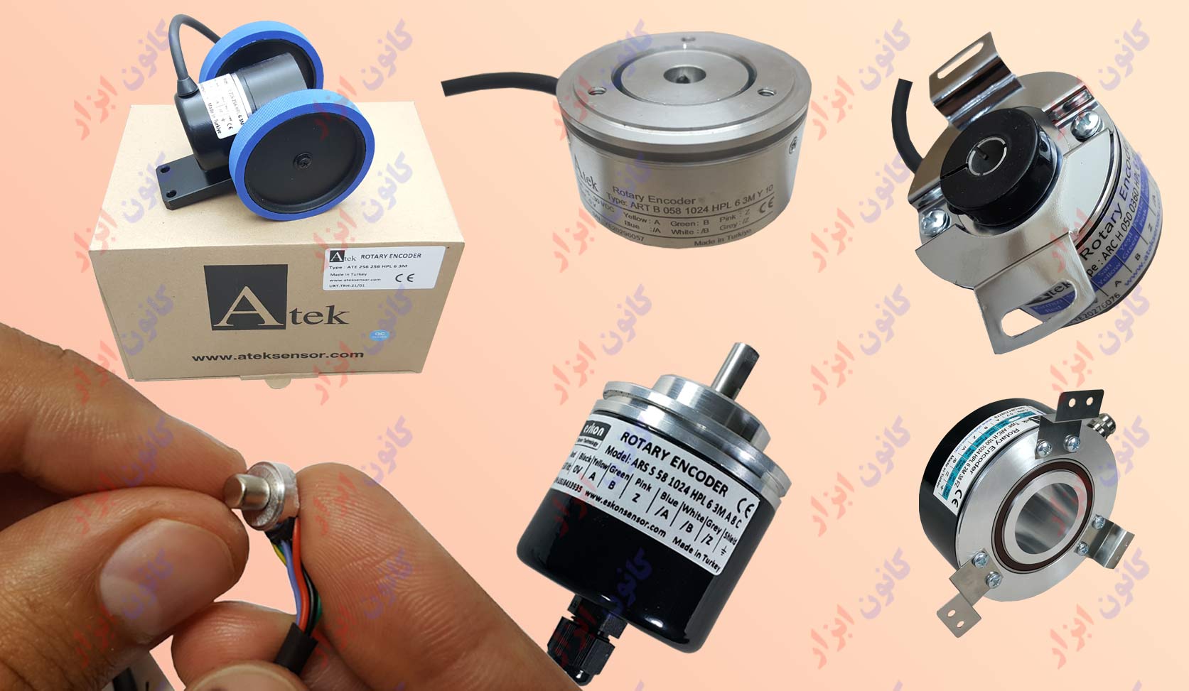 انواع روتاری انکودر 1024